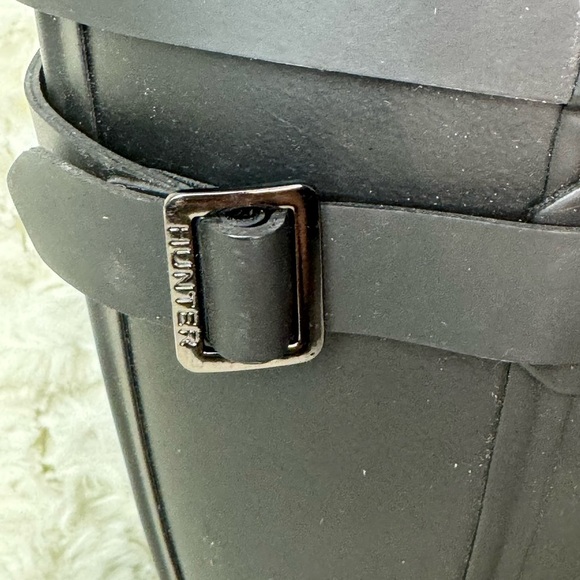 Hunter Wellington Backstrap Short Rain Boots Size 5 - Picture 4 of 11